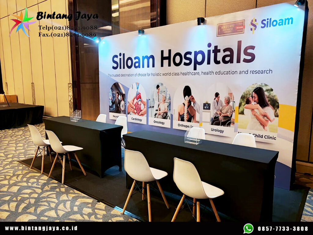 Sewa Backdrop Event Plus Printing Banner di Jakarta