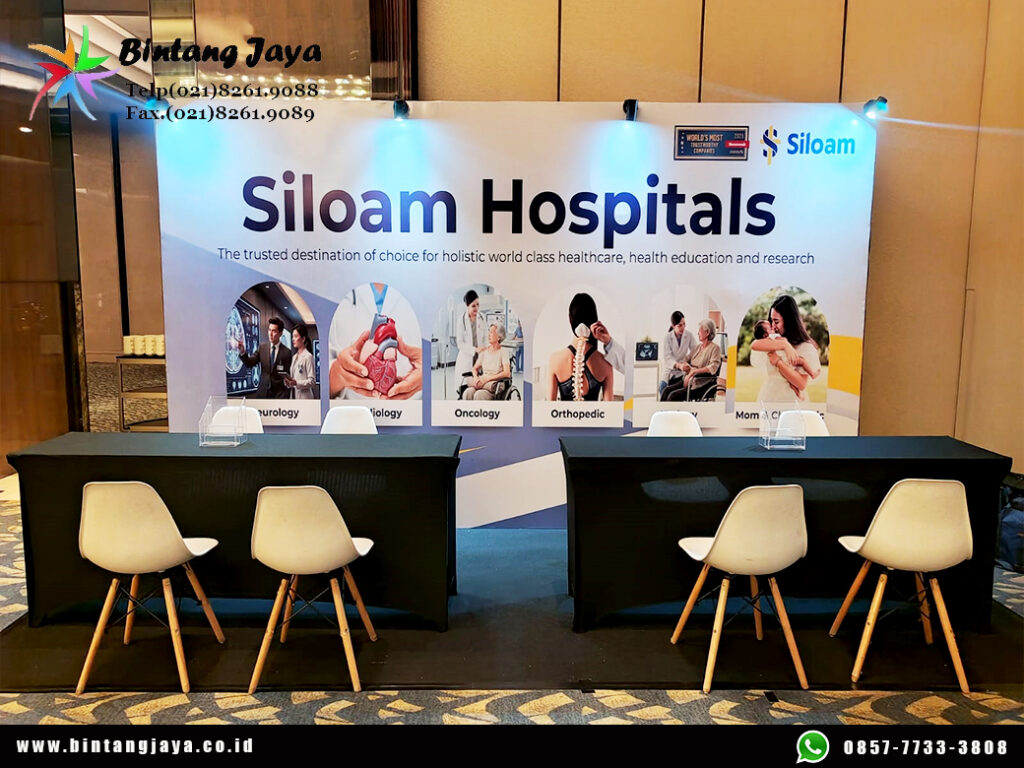Sewa Backdrop Event Plus Printing Banner di Jakarta