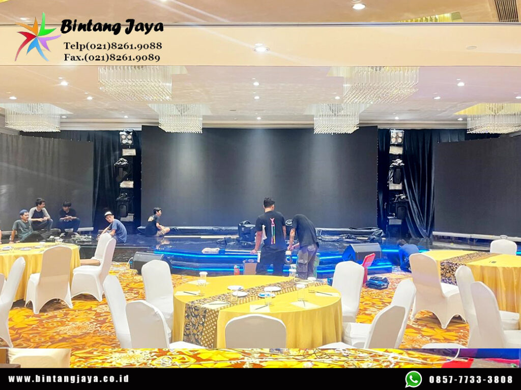 Jasa Tirai Hitam Tebal Bahan Lotto Area Jakarta