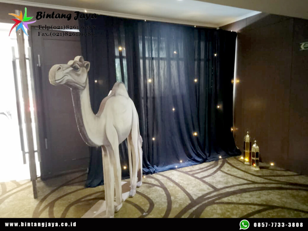 Sewa Tirai Hitam Lotto Bogor untuk Dekorasi Event Elegan