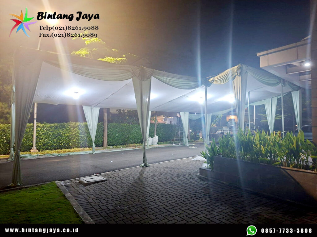 Jasa Sewa Tenda Plafon Aneka Warna Poni Area Jakarta