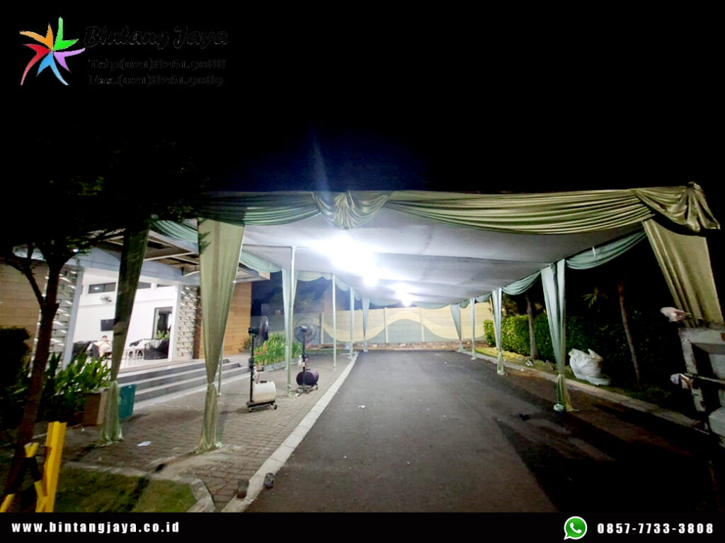 Jasa Sewa Tenda Plafon Aneka Warna Poni Area Jakarta