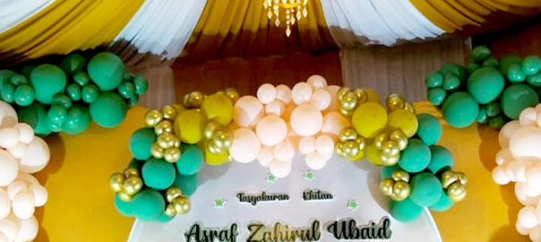 Sewa Tenda Wedding dengan Dekorasi Balon Cantik untuk Acara Pernikahan