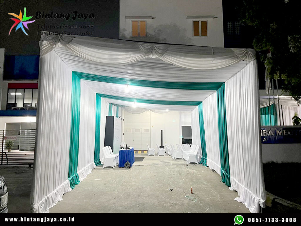 Sewa Tenda Serut Bukan Sekadar Penutup, Tapi Penentu Tampilan Event