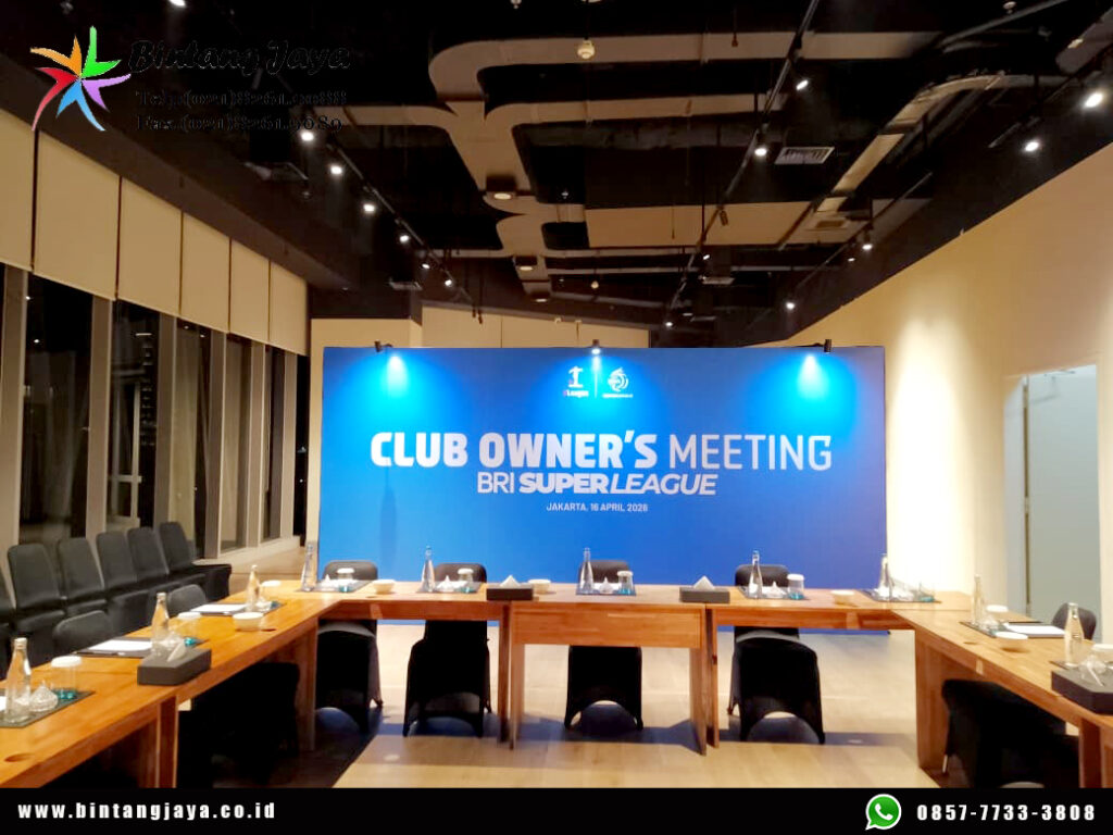 Jasa Backdrop Event Jakarta Profesional untuk Wedding, Launching, dan Seminar