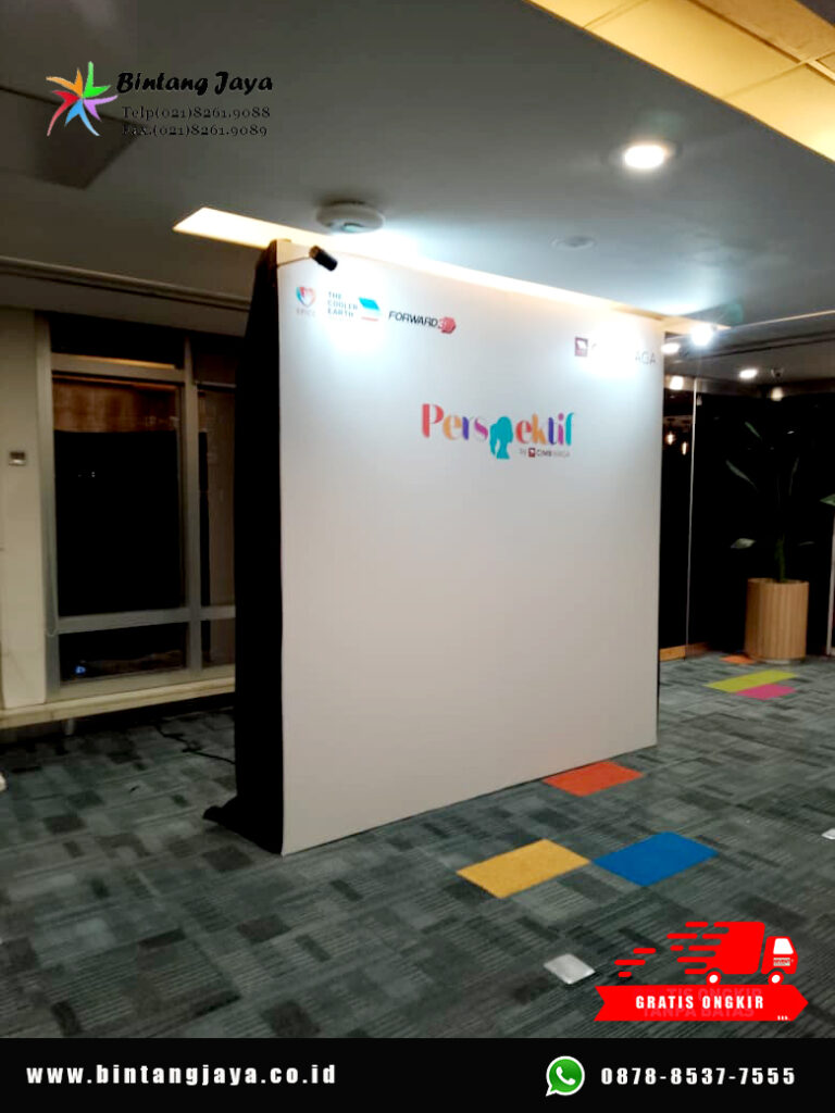 Rental Panggung dan Backdrop Event PT. Sugity MM2100 Cibitung Bekasi
