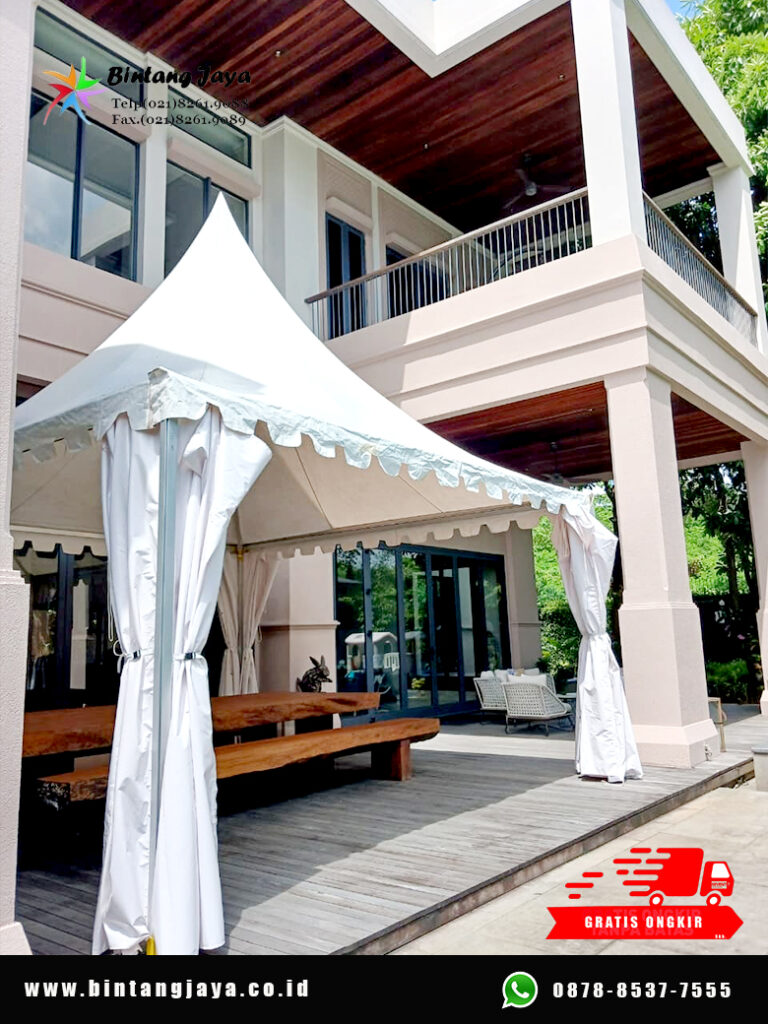 Pusat Sewa Tenda Kerucut Putih Jakarta untuk Berbagai Acara Outdoor