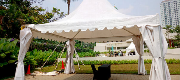 Sewa Tenda Sarnafil atau Tenda Kerucut Jakarta untuk Event Outdoor Profesional