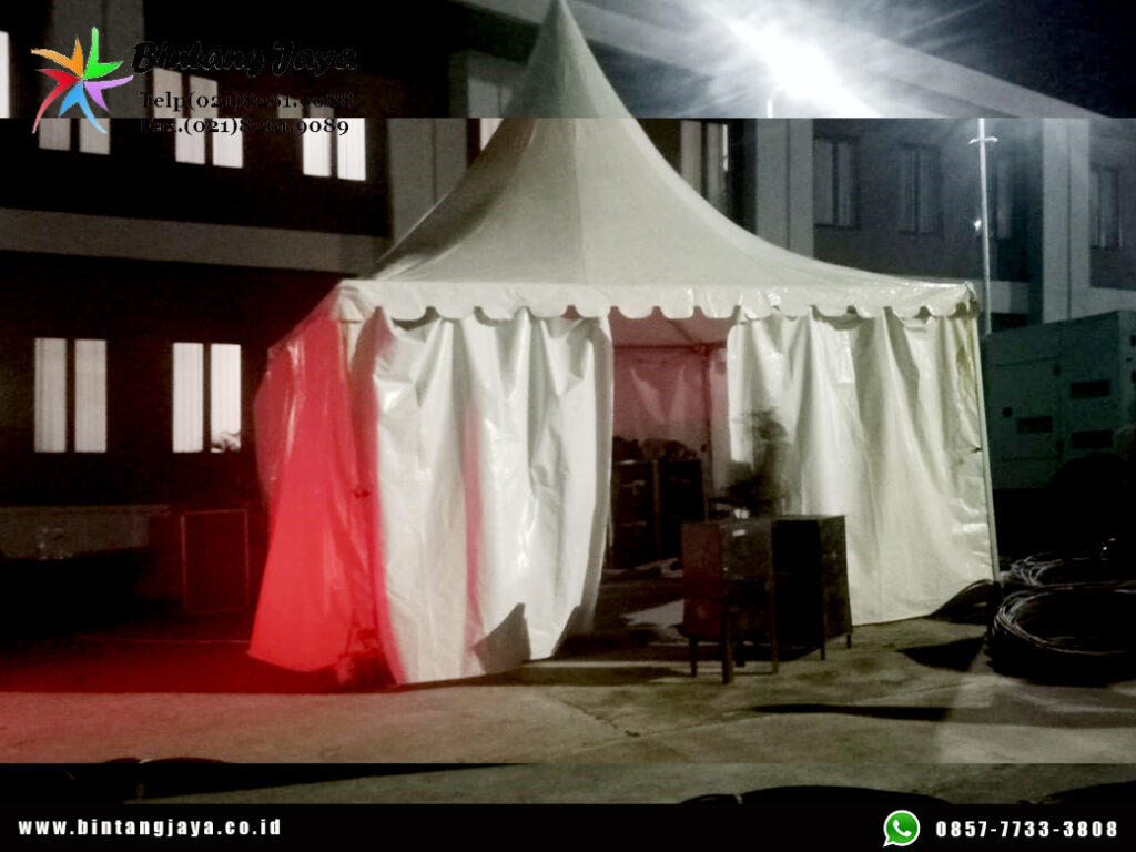 Sewa Tenda Sarnafil atau Tenda Kerucut Jakarta untuk Event Outdoor Profesional