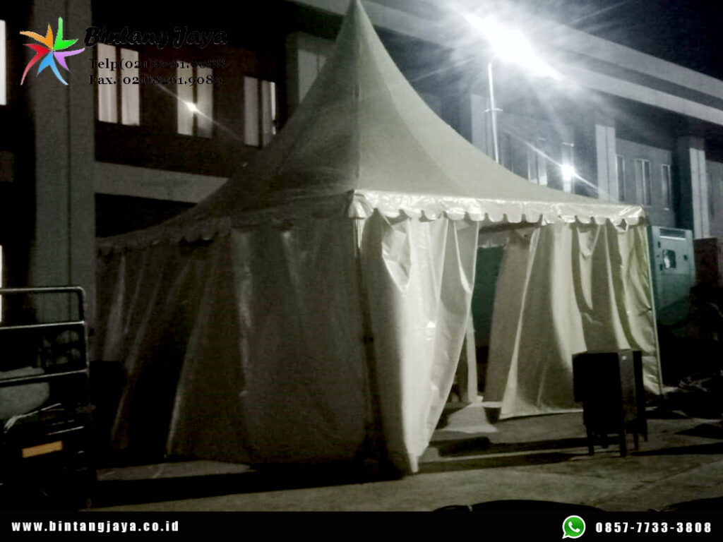 Sewa Tenda Sarnafil atau Tenda Kerucut Jakarta untuk Event Outdoor Profesional