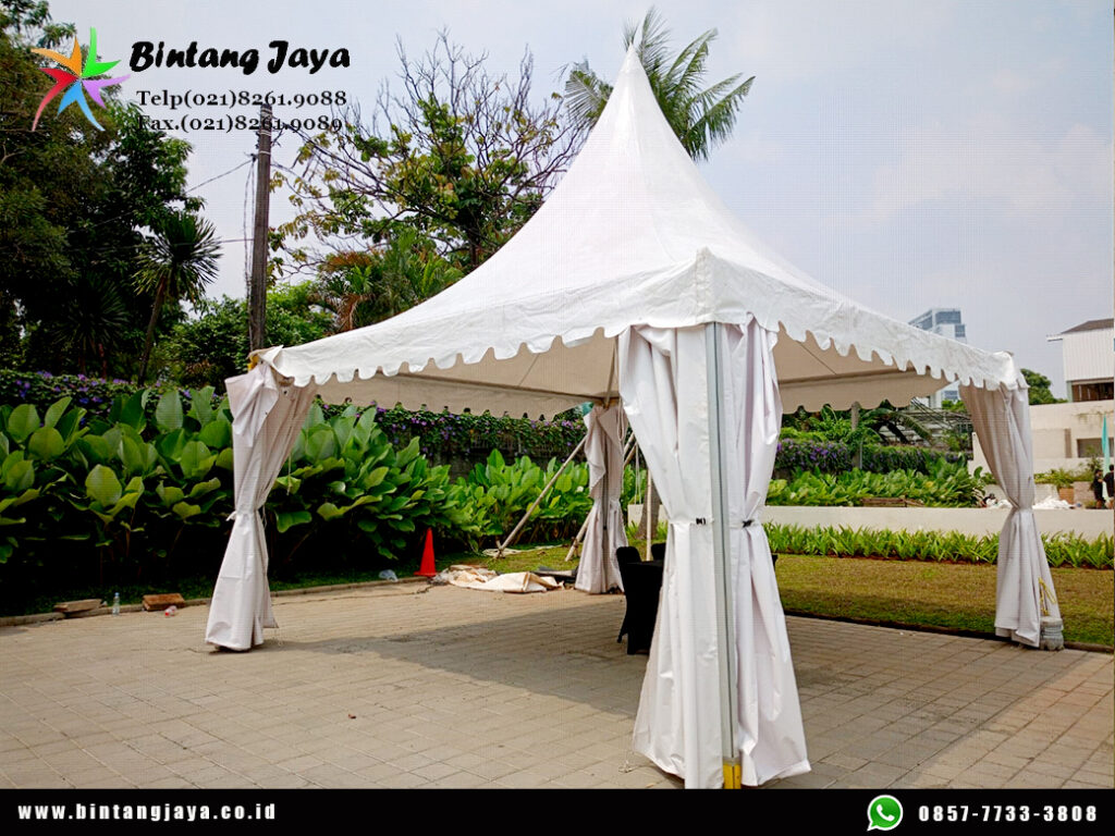 Sewa Tenda Sarnafil atau Tenda Kerucut Jakarta untuk Event Outdoor Profesional