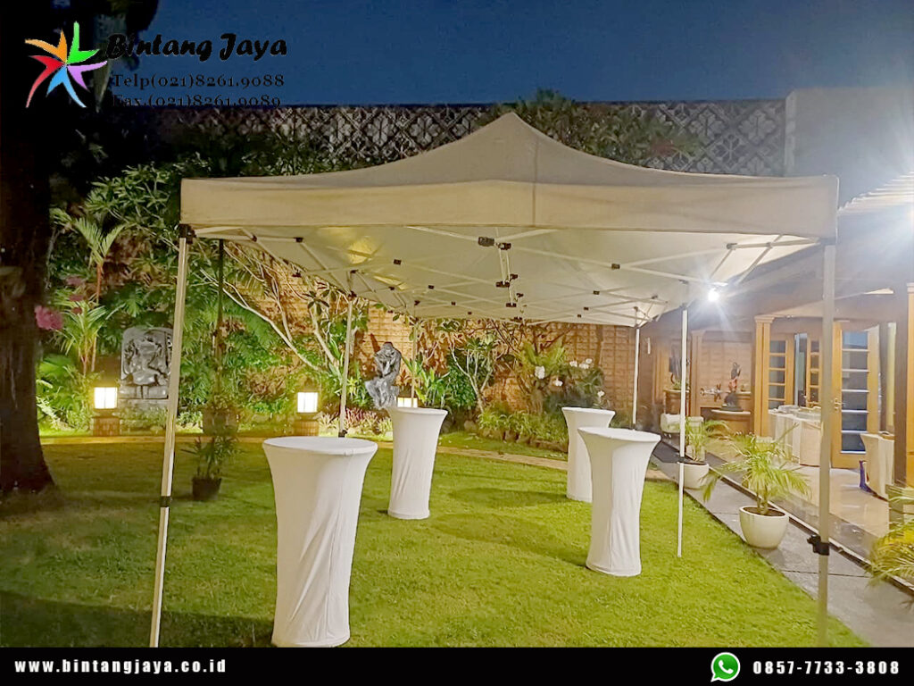 Sewa Meja Barstool dan Meja IBM Event Wisma Habibie Jakarta