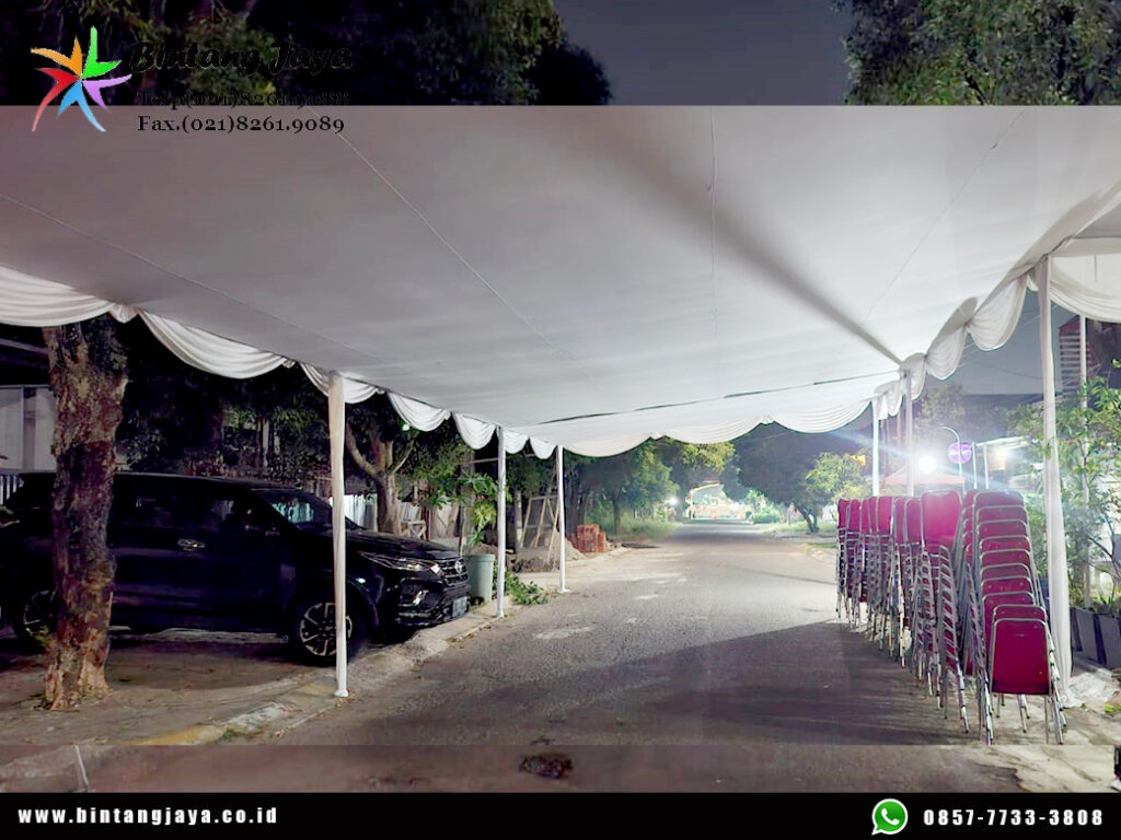 Sewa Tenda Plafon untuk Area Event Outdoor yang Tetap Proper Saat Cuaca Berubah