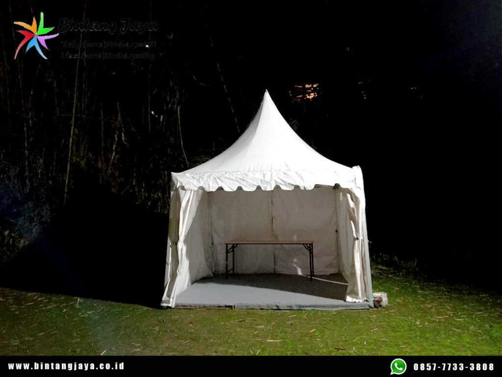 Sewa Tenda Kerucut, Meja, Kursi Area Bogor