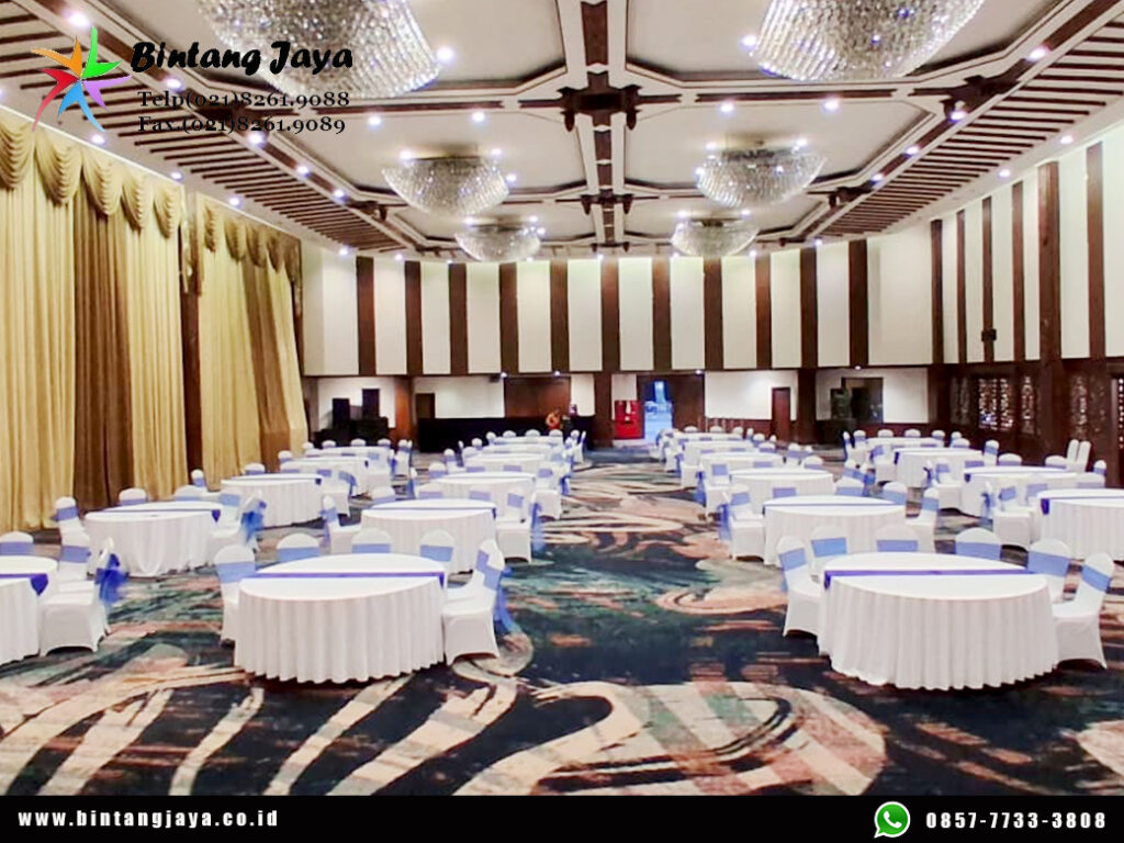 Rental Kursi Event, Meja Bundar Event TMMIN untuk Gathering dan Corporate Event Profesional