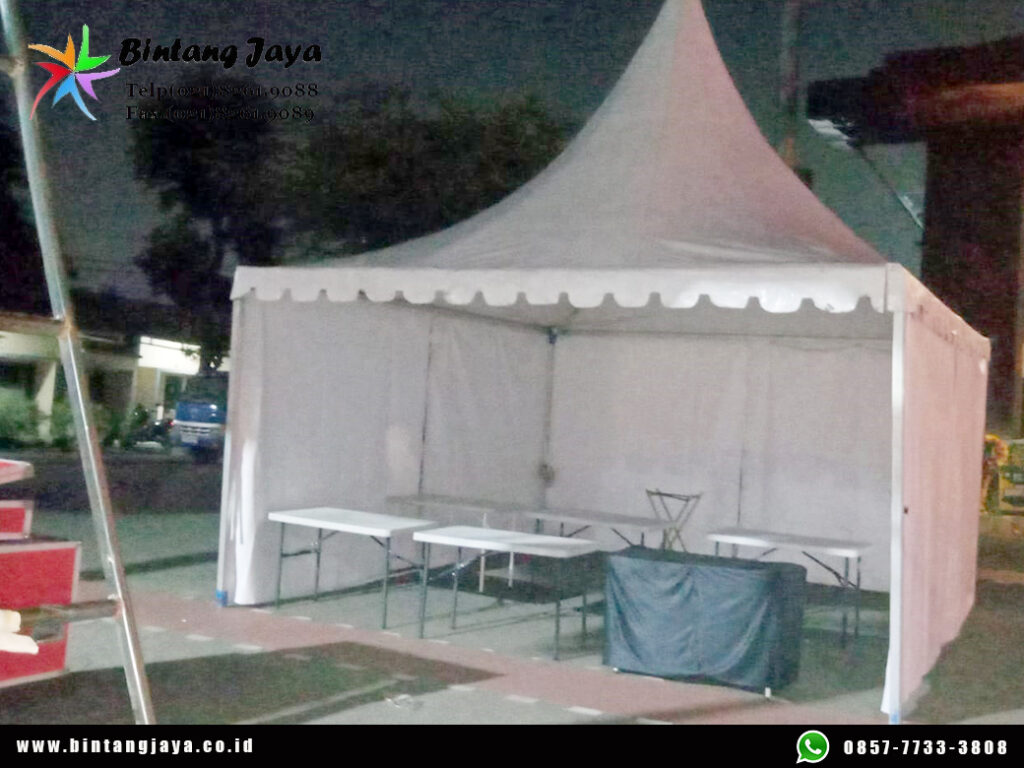 Sewa Panggung, Meja IBM, dan Tenda Sarnafil Rawalumbu Bekasi