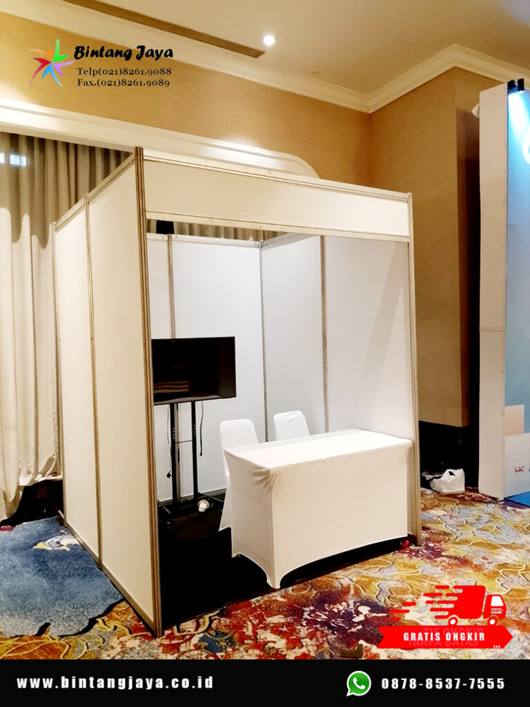 Sewa Booth Partisi 2x2 untuk Expo, Job Fair, dan Corporate Event