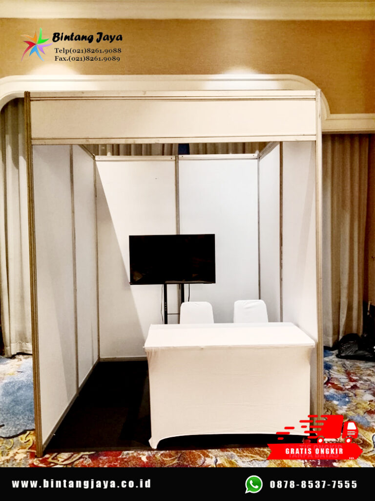 Sewa Booth Partisi 2x2 untuk Expo, Job Fair, dan Corporate Event