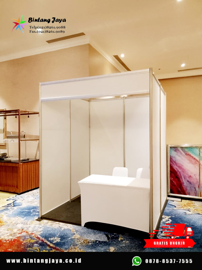 Sewa Booth Partisi 2x2 untuk Expo, Job Fair, dan Corporate Event