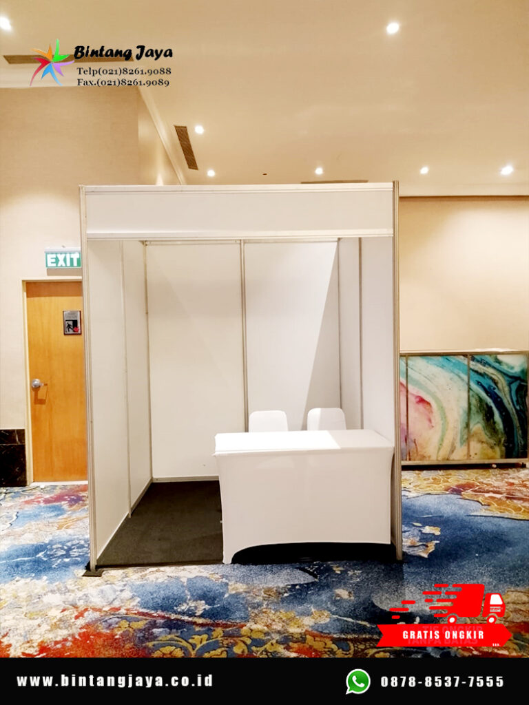 Sewa Booth Partisi 2x2 untuk Expo, Job Fair, dan Corporate Event
