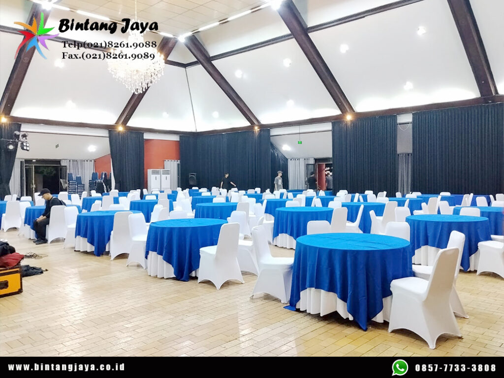 Sewa Taplak Tebar dan Topping Biru Jakarta untuk Event yang Lebih Elegan dan Profesional