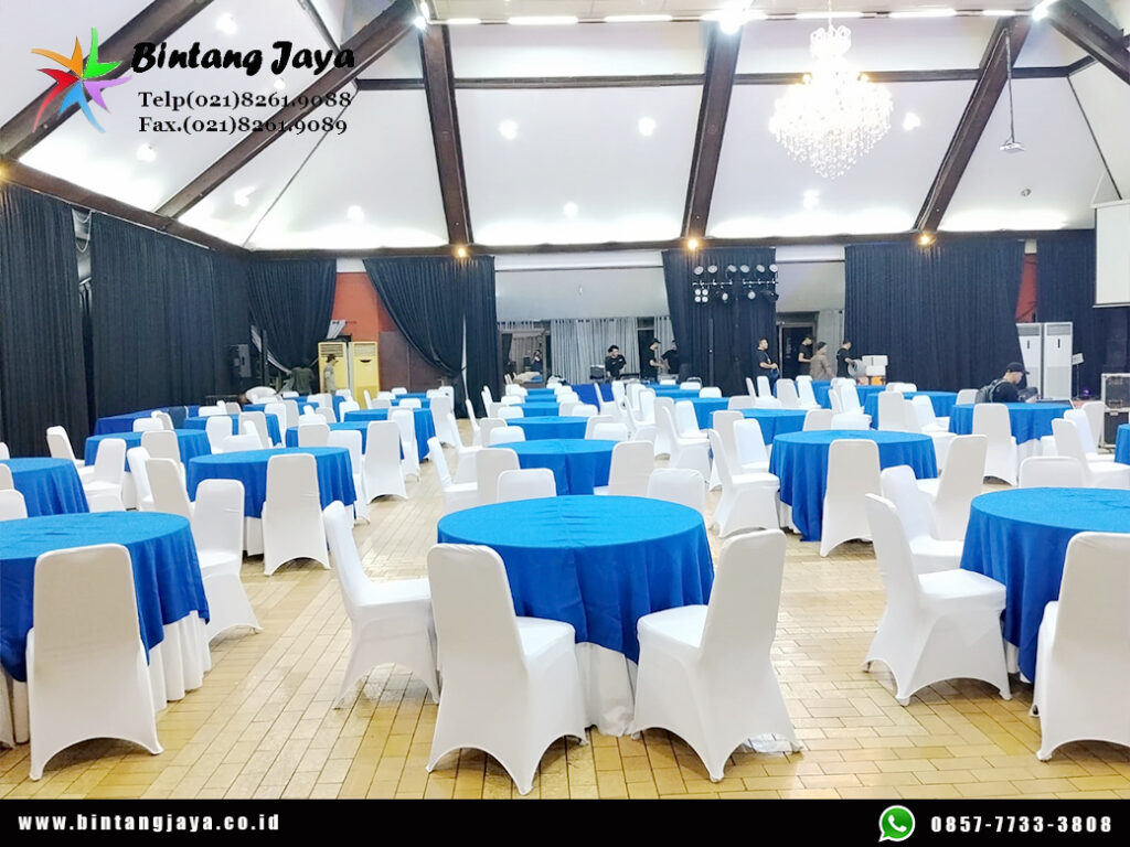 Sewa Taplak Tebar dan Topping Biru Jakarta untuk Event yang Lebih Elegan dan Profesional