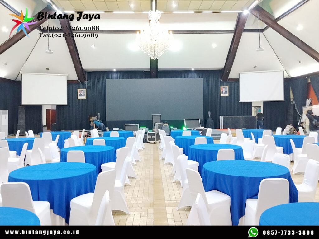 Sewa Taplak Tebar dan Topping Biru Jakarta untuk Event yang Lebih Elegan dan Profesional