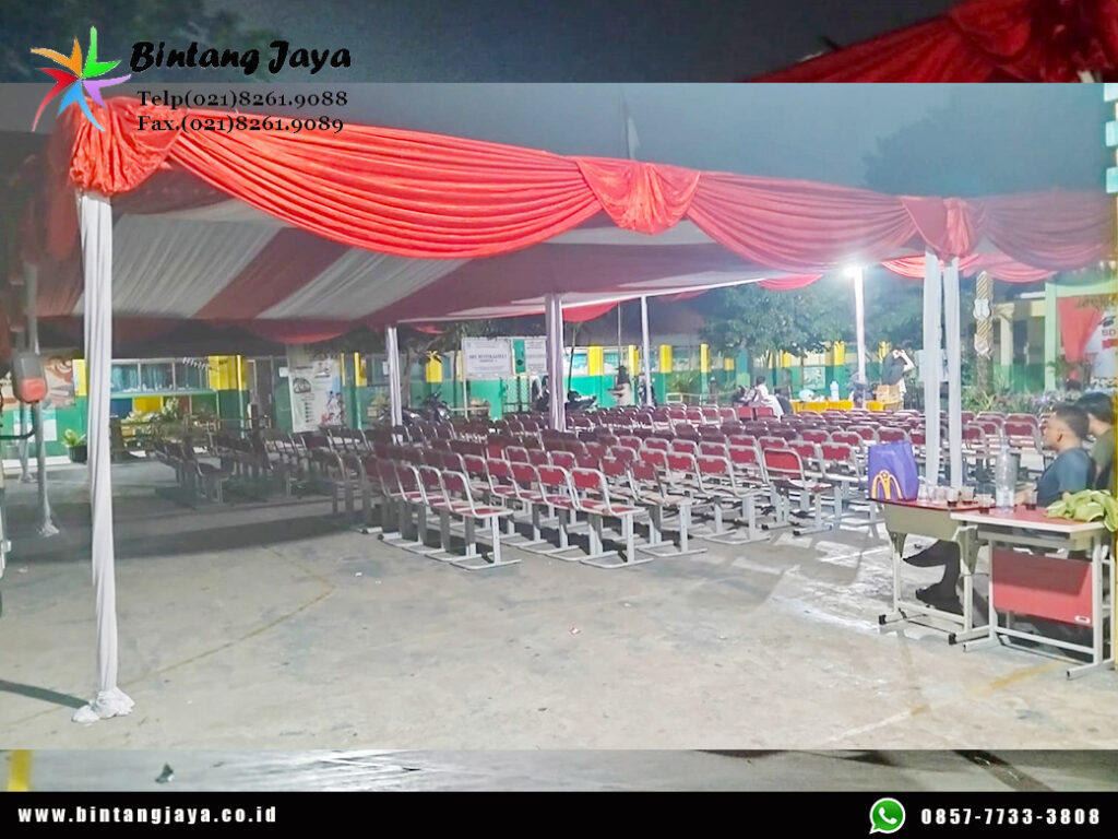 Sewa Tenda Dekor Serut Merah Putih Jakarta untuk Acara Pemerintah