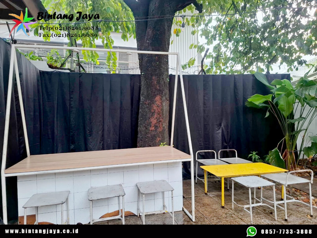 Jasa Sewa Tirai Hitam Event Cafe Blok M Jaksel