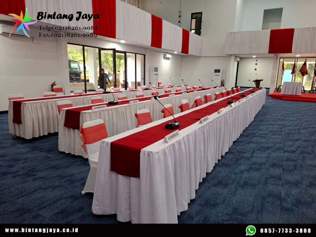 Sewa Tirai Merah Putih Tangerang Selatan untuk Acara Resmi, Pemerintahan, dan Corporate Event