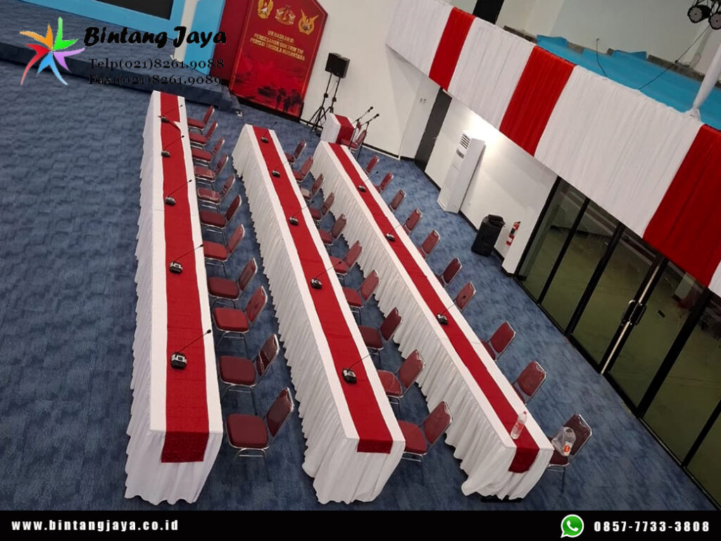 Sewa Tirai Merah Putih Tangerang Selatan untuk Acara Resmi, Pemerintahan, dan Corporate Event