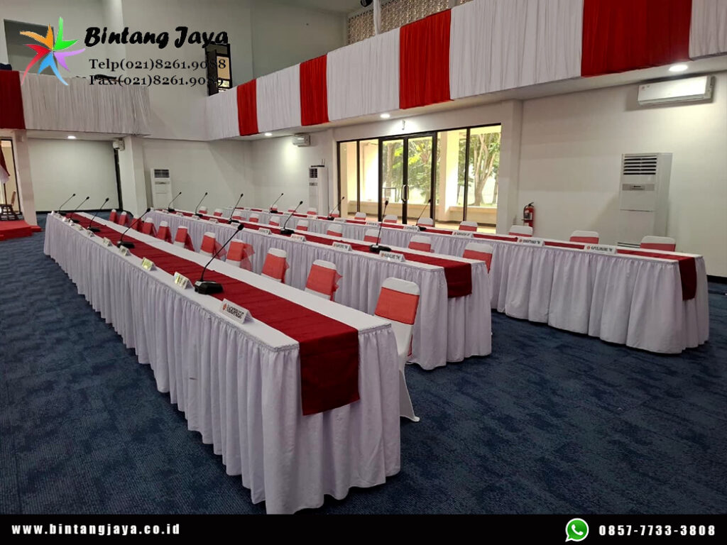 Sewa Tirai Merah Putih Tangerang Selatan untuk Acara Resmi, Pemerintahan, dan Corporate Event