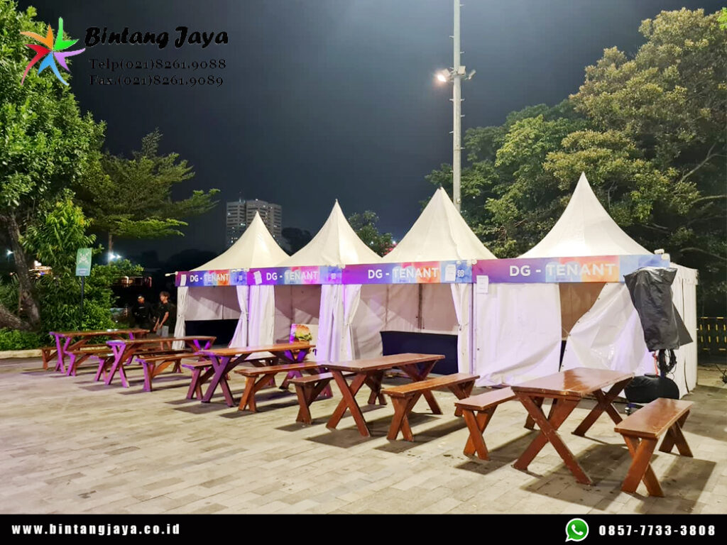 Sewa Tenda Bazar dan Meja Kursi Taman Grogol Jakarta untuk Event Outdoor yang Nyaman dan Menarik