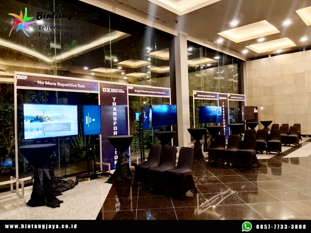 Sewa Partisi R8 Jakarta untuk Booth Pameran, Expo, Exhibition, Seminar, dan Corporate Event