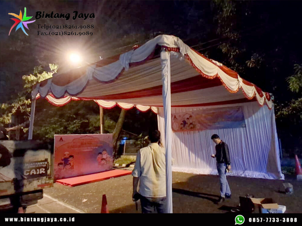 Sewa Tenda, Backdrop, Flooring, Kursi, Misty Fan Jakarta untuk Event Lengkap dan Profesional