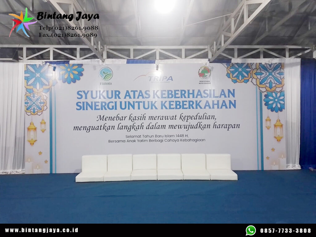 Sewa Tenda, Backdrop, Flooring, Kipas Misty Jakarta untuk Event yang Lebih Nyaman dan Profesional