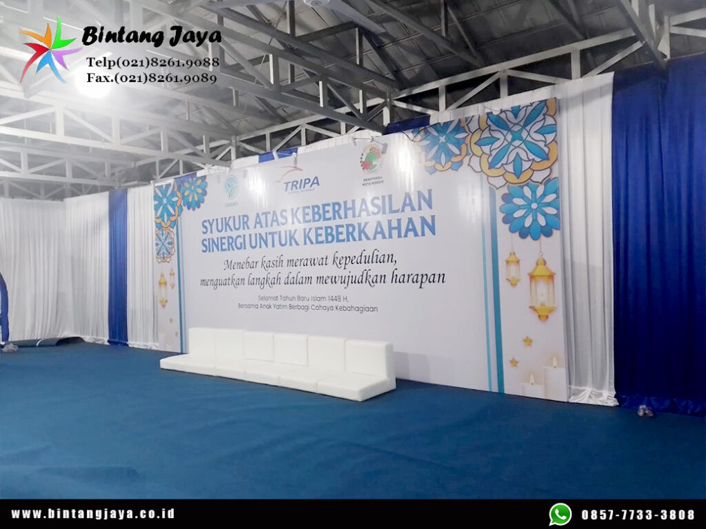 Sewa Tenda, Backdrop, Flooring, Kipas Misty Jakarta untuk Event yang Lebih Nyaman dan Profesional