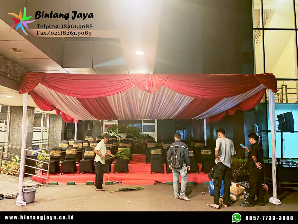 Sewa Tenda Dekorasi Serut Jakarta untuk Event Pemerintah dan BUMN