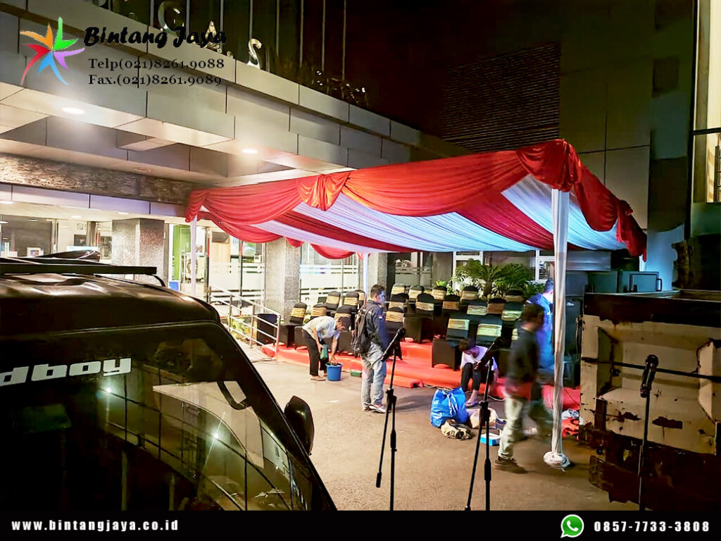 Sewa Tenda Dekorasi Serut Jakarta untuk Event Pemerintah dan BUMN