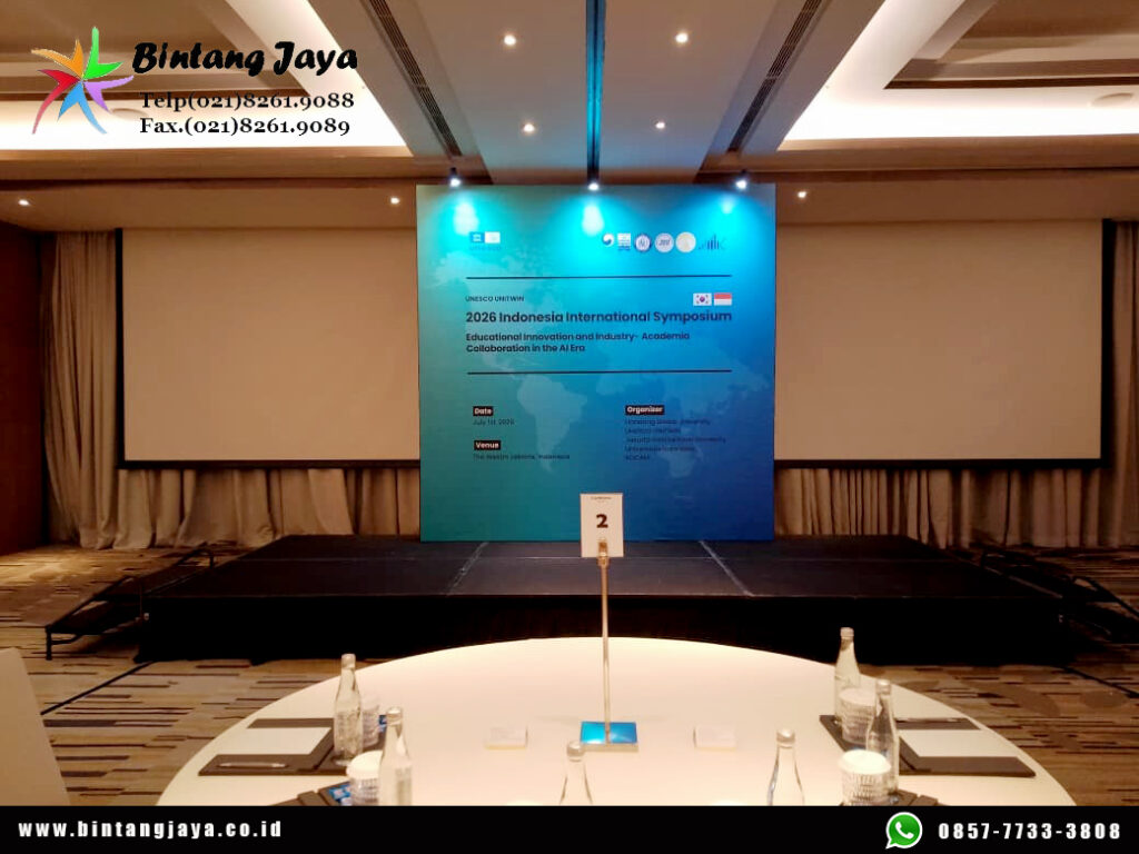 Sewa Backdrop Jakarta: Satu Detail yang Langsung Meningkatkan Branding Event