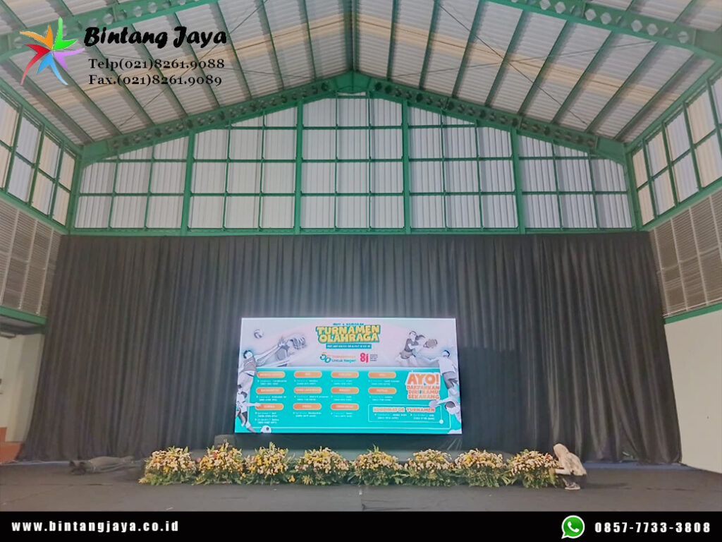 Rental Tirai Hitam, Misty Cool, Panggung, Meja Taman Bandung untuk Event Indoor dan Outdoor