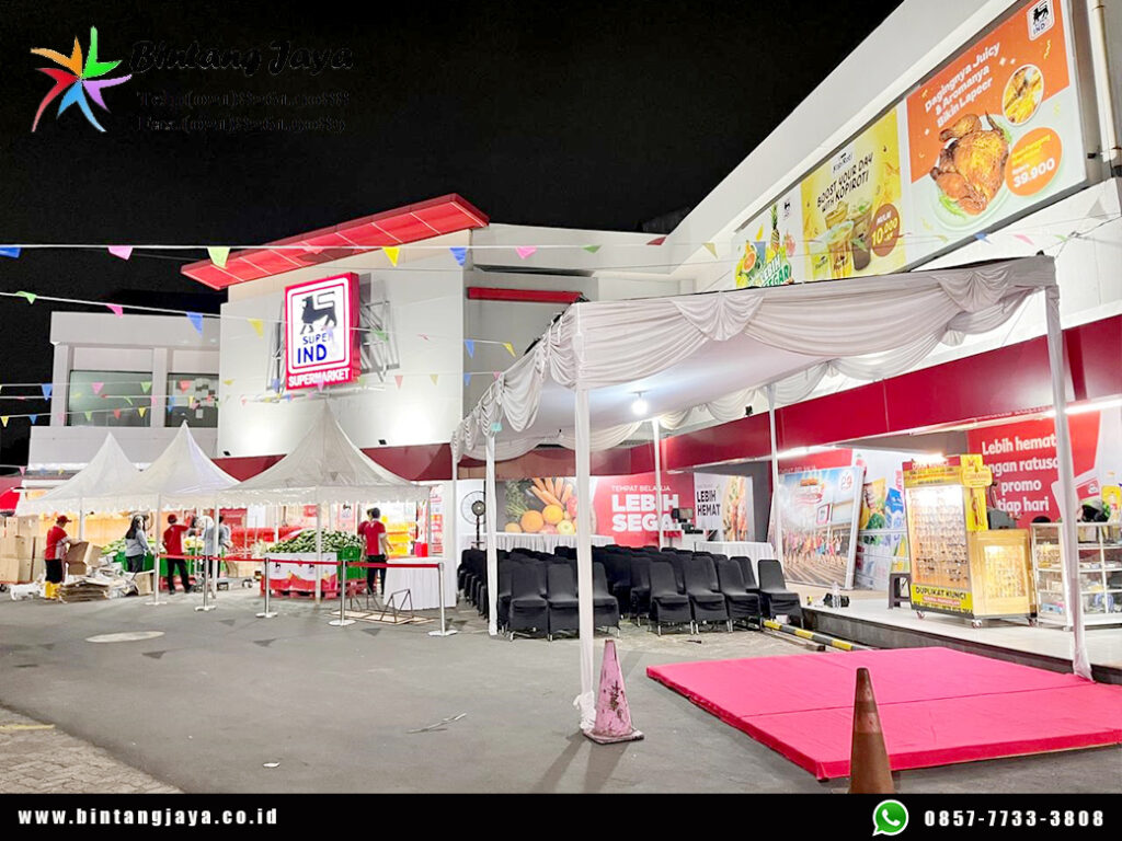 Rental Tenda Plafon, Sarnafil, Flooring, Backdrop Jakarta untuk Event yang Lebih Profesional