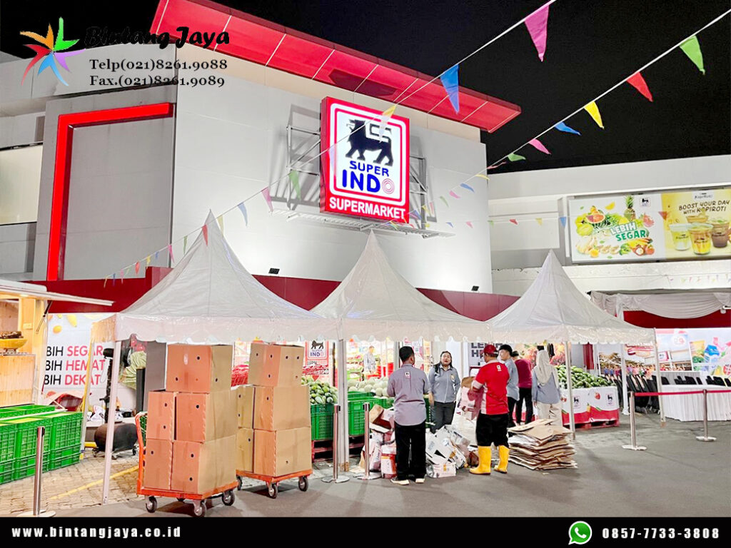 Rental Tenda Plafon, Sarnafil, Flooring, Backdrop Jakarta untuk Event yang Lebih Profesional
