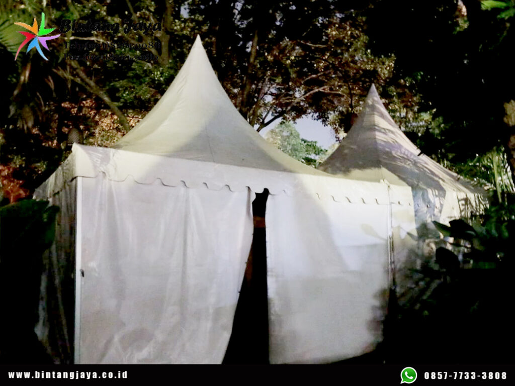 Rental Tenda Kerucut Sarnafil Putih Jakarta untuk Event yang Modern dan Berkelas