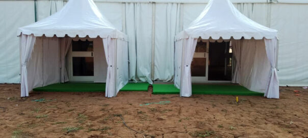 Sewa Tenda Kerucut Sarnafil Jakarta untuk Event Outdoor Tampilan Modern dan Eksklusif