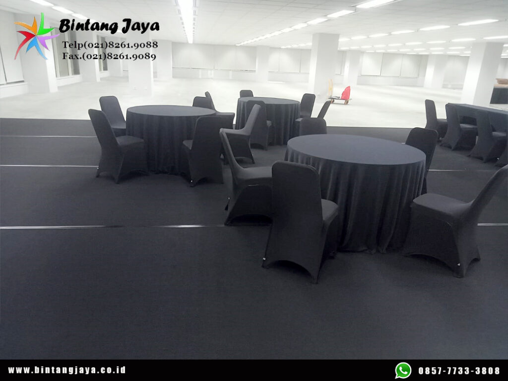 Rental Cover Meja dan Cover Kursi Jakarta untuk Tampilan Event Lebih Rapi
