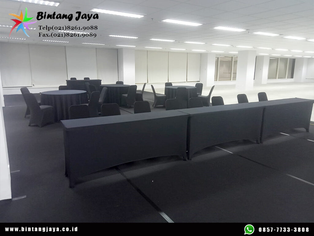 Rental Cover Meja dan Cover Kursi Jakarta untuk Tampilan Event Lebih Rapi