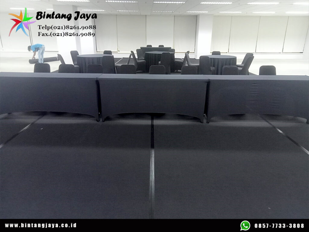 Rental Cover Meja dan Cover Kursi Jakarta untuk Tampilan Event Lebih Rapi