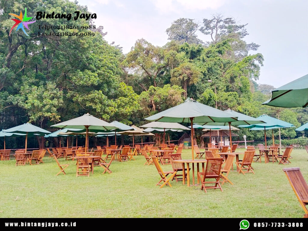 Sewa Meja, Kursi, Tenda Parasol Bogor 085777333808