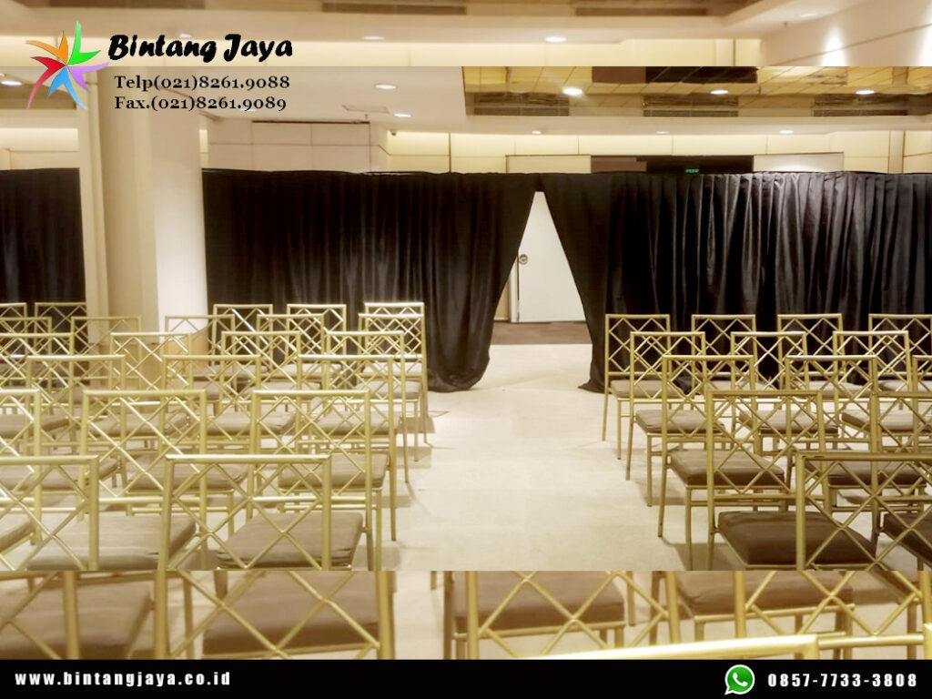 Jasa Sewa Black Curtain atau Tirai Hitam Jakarta untuk Event yang Elegan dan Profesional